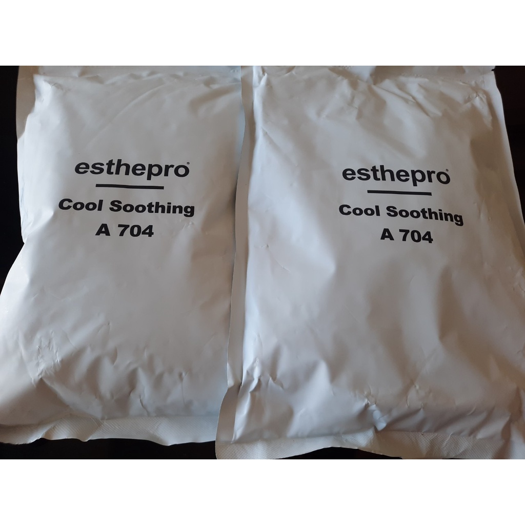 Mặt nạ dẻo bạc hà Esthemax Rubber Mask  704 Esthepro Cool Soothing 2000ml, dịu mát, khối lượng 1kg