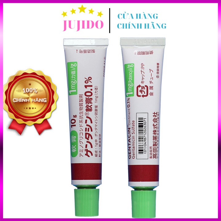 Kem Mờ Sẹo Gentacin Của Nhật Bản 10gr Làm Mờ Vết Sẹo, Giảm Thâm, Ngăn Ngừa Mụn