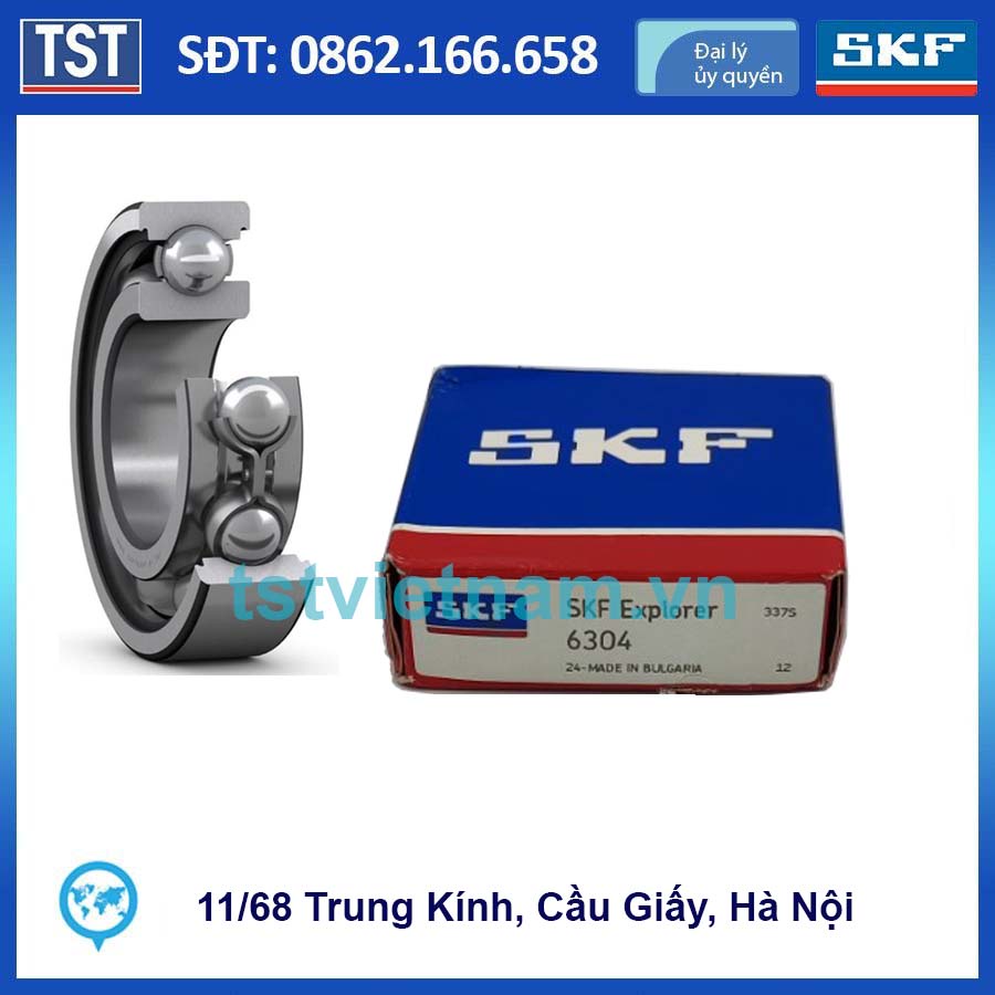 VÒNG BI BẠC ĐẠN SKF CHÍNH HÃNG 6304