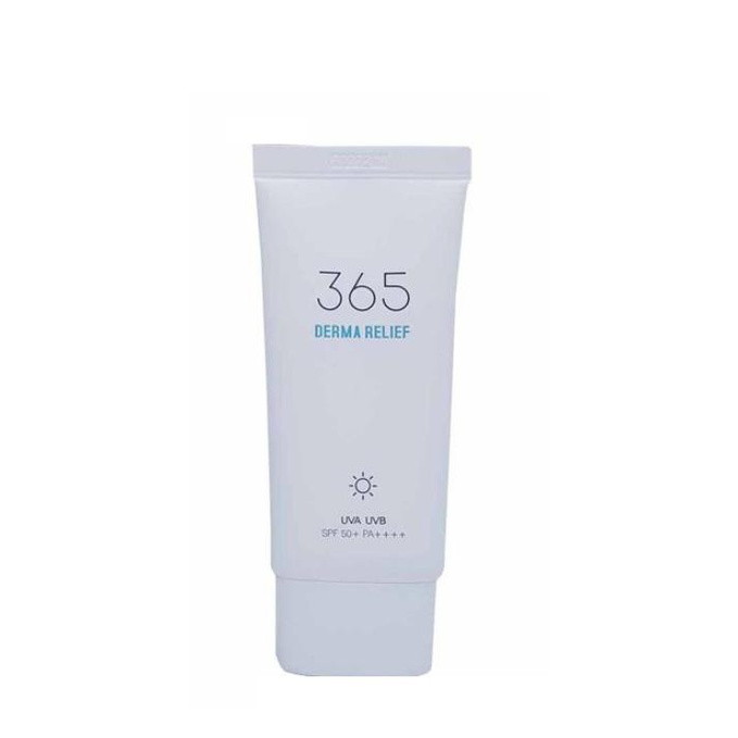 ROUND LAB 365 Derma Relief Sun Cream 50ml Moisture Soothes Skin Sebum