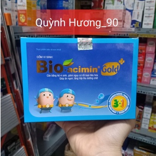 Cốm vi sinh bioacimin gold hộp 30 gói giúp bé ăn ngon,tiêu hóa khỏe