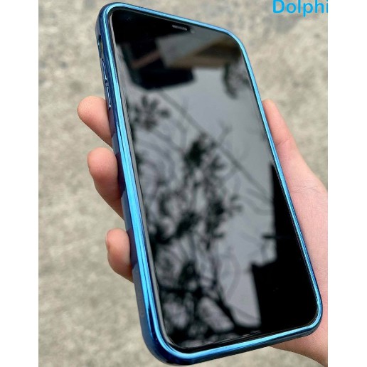 Ốp lưng KST viền vuông iPhone 12 cho iPhone 11 Pro Max/ 11 Pro/ 11/ XS Max / Xs/ X/ 8Plus/ 7Plus Lưng Trong Siêu Đẹp