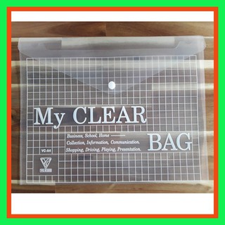 [Bán Sỉ]-Bìa Nút A4/F4 My Clear[Giá Tốt Nhất]