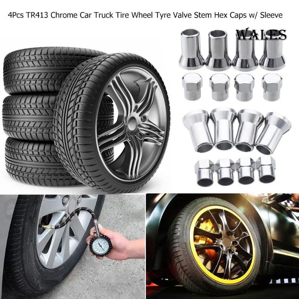 Bộ 4 Nắp Van Xe Ô Tô Tr413