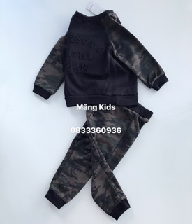 Sét Nỉ Bé Trai Rằn Ri Primark