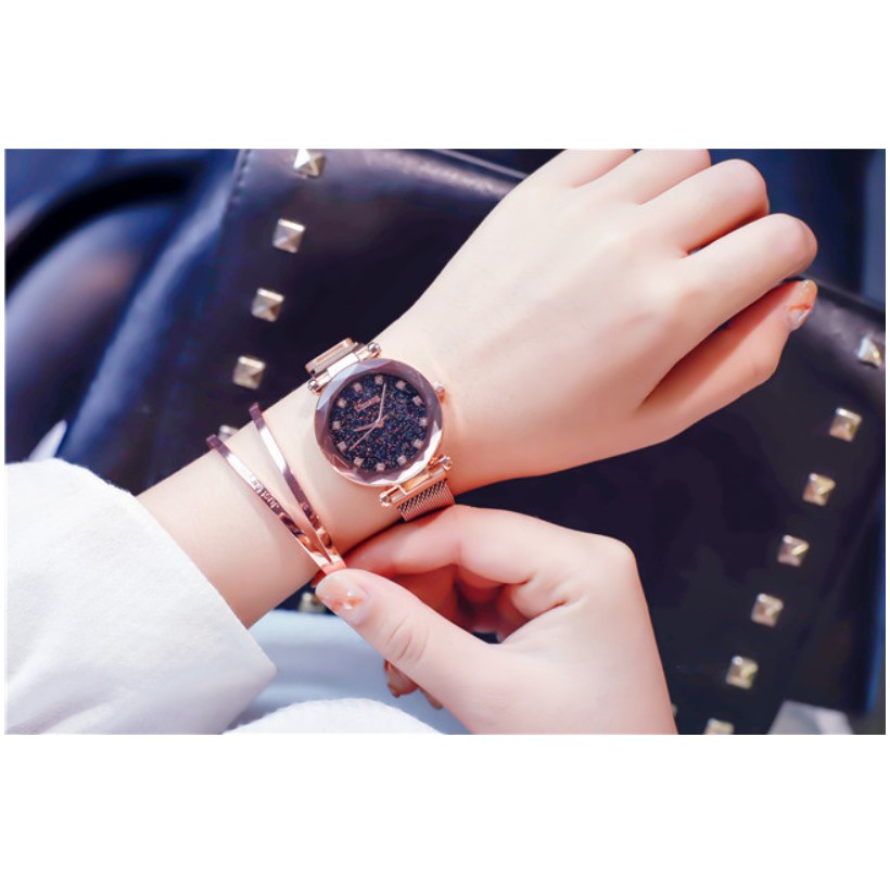 [QUÁ HOT] ĐỒNG HỒ NỮ DÂY NAM CHÂM DÂY LỤA ULZZANG SIÊU SANG CHẢNH CỰC ĐẸP | BigBuy360 - bigbuy360.vn