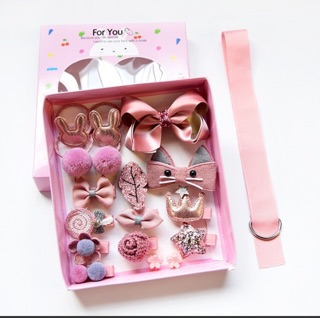 Set kẹp cột tóc cho bé
