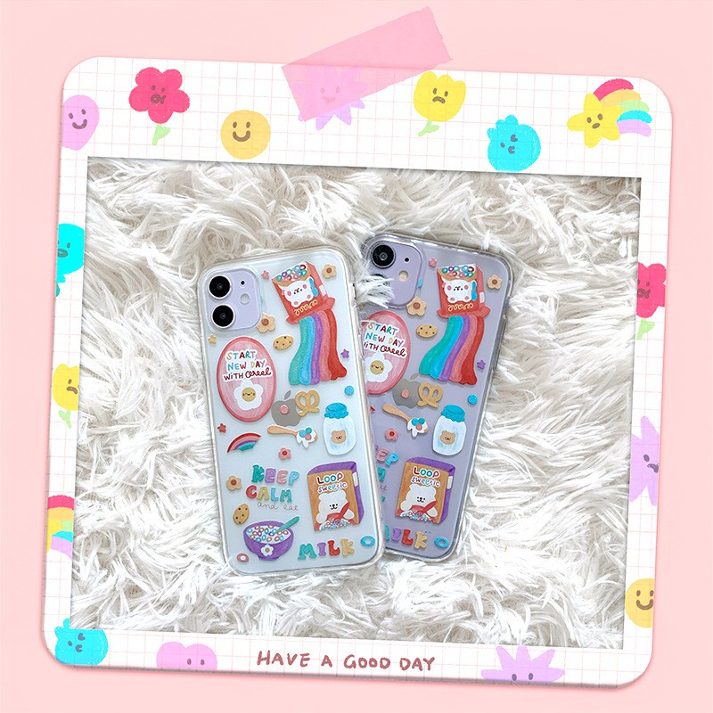 Ốp iphone silicon họa tiết sticker đa dạng dễ thương dành cho 6/7/8/x/xr/xsmax/11/12/13/plus/splus/pro/promax/mini-t115