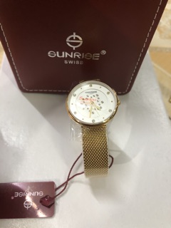 Đồng hồ Nữ Sunrise vàng
