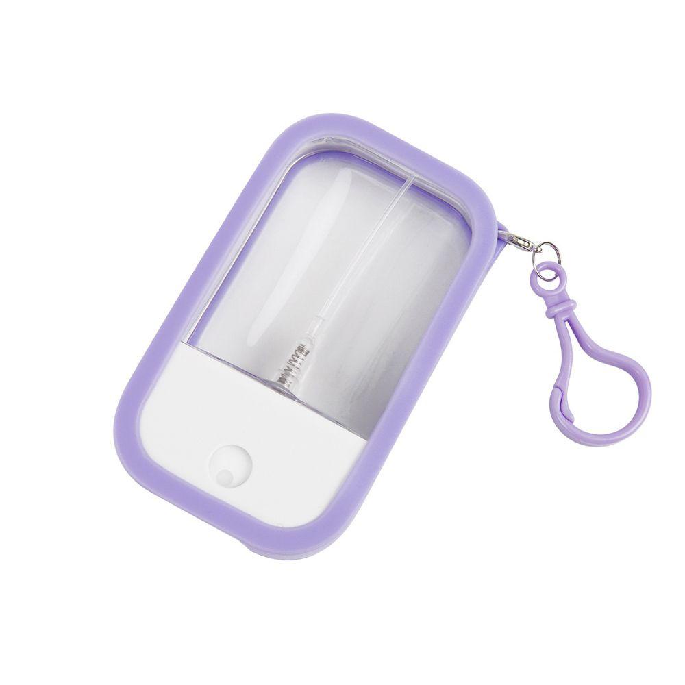 Phụ Kiện Bình Nhựa Silicone Đựng Nước Có Thể Tái Sử Dụng Kèm Móc Khóa Tiện Lợi