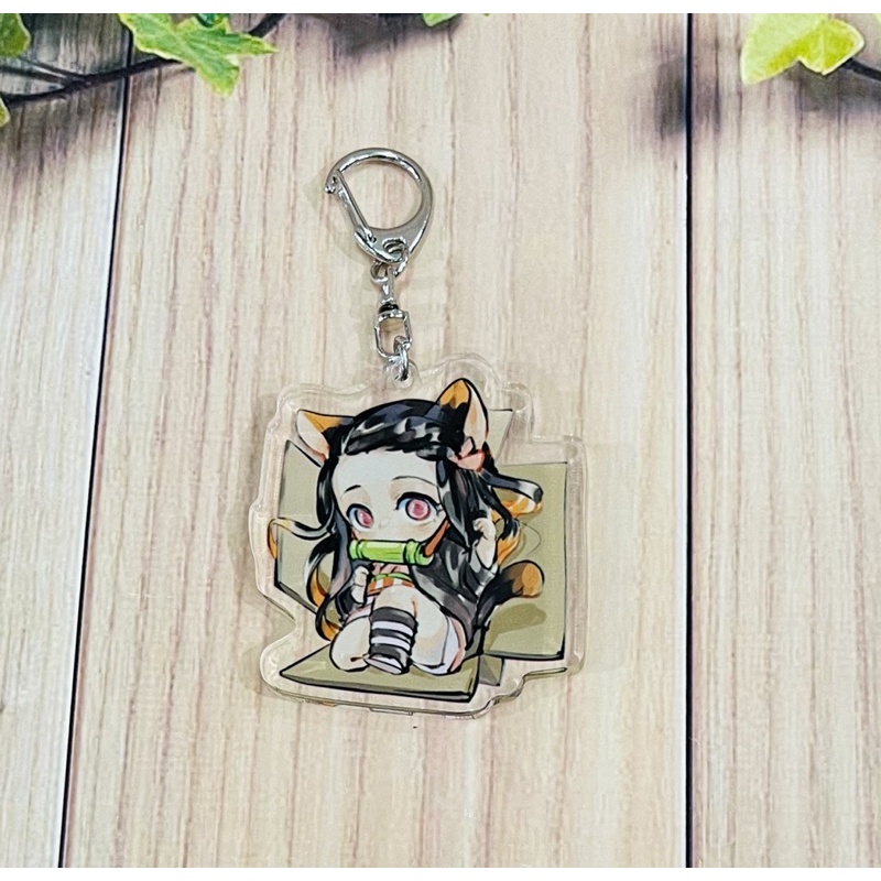móc khoá anime kimetsu no yaiba mica trong nhiều mẫu