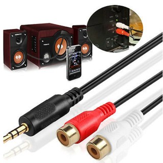 [Mã ELHA9 giảm 15% đơn 50K] jack 3.5 đực ra 2 đầu AV bông sen cái