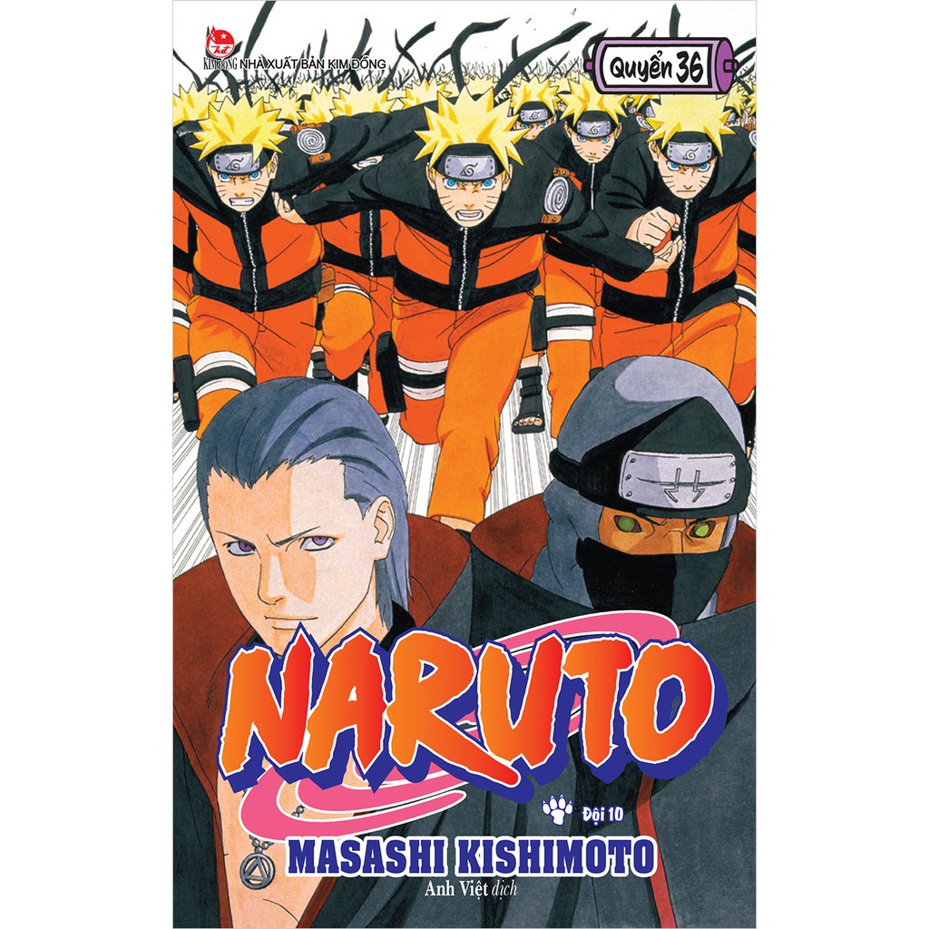 Truyện tranh Naruto - Tập 36 - NXB Kim Đồng