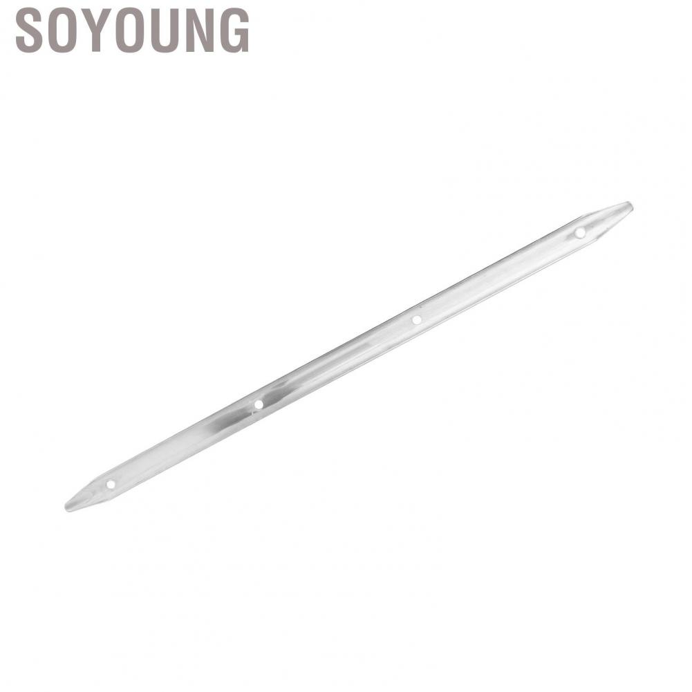 Soyoung Rub Strake 316 Stainless Steel Marine Strakes Protection Deck Boat Accessory 457.2x19mm