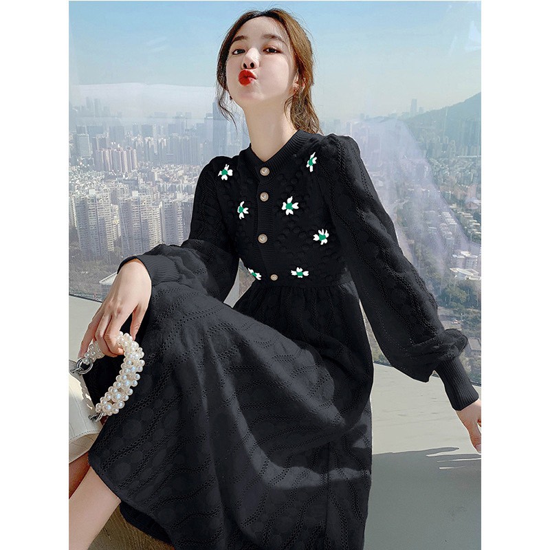 Váy bầu mùa đông thiết kế dambauaiden đầm bầu thời trang