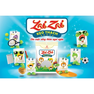 500g Kẹo Thạch Zai Zai Mix Vị Siêu Ngon