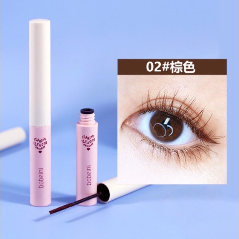 Mascara Siêu Mảnh Tơi Mi Bobenie Skinny Microcara Vỏ Hồng 2 màu đen nâu