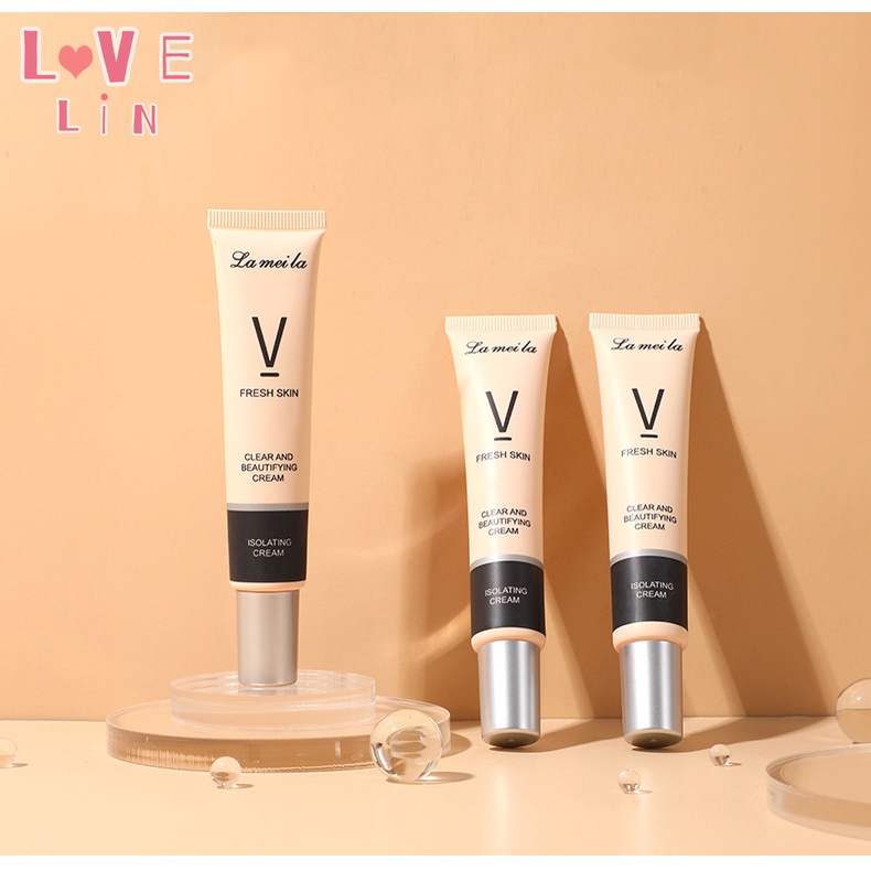 Kem Lót Trang Điểm Dưỡng Ẩm Lâu Trôi Che Khuyết Điểm Vô Hình Trong Suốt lameila 3056