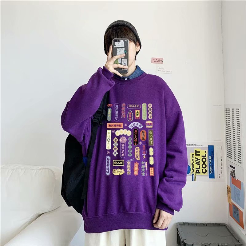 Áo Sweater Cổ Tròn Thời Trang Mùa Đông Hàn Quốc Nhiều Size M-5xl