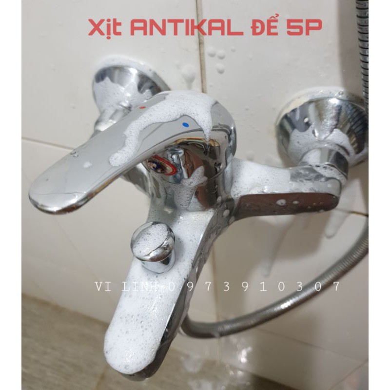 Chai xịt tẩy rửa Antikal 700ml