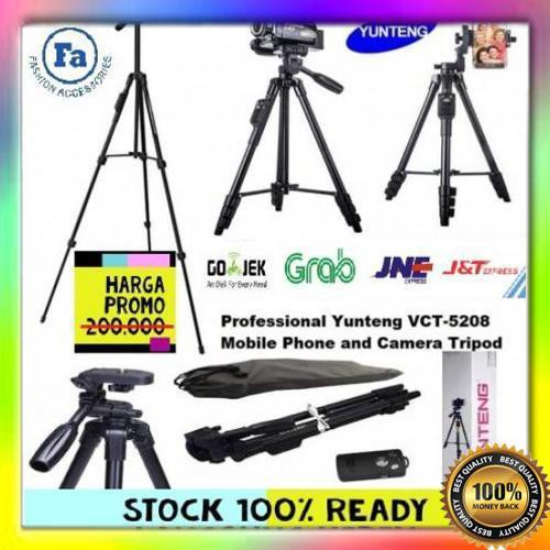 Gậy Ba Chân Có Thể Kéo Dài Yunteng Vtc 5208 Cho Máy Ảnh Dslr | BigBuy360 - bigbuy360.vn