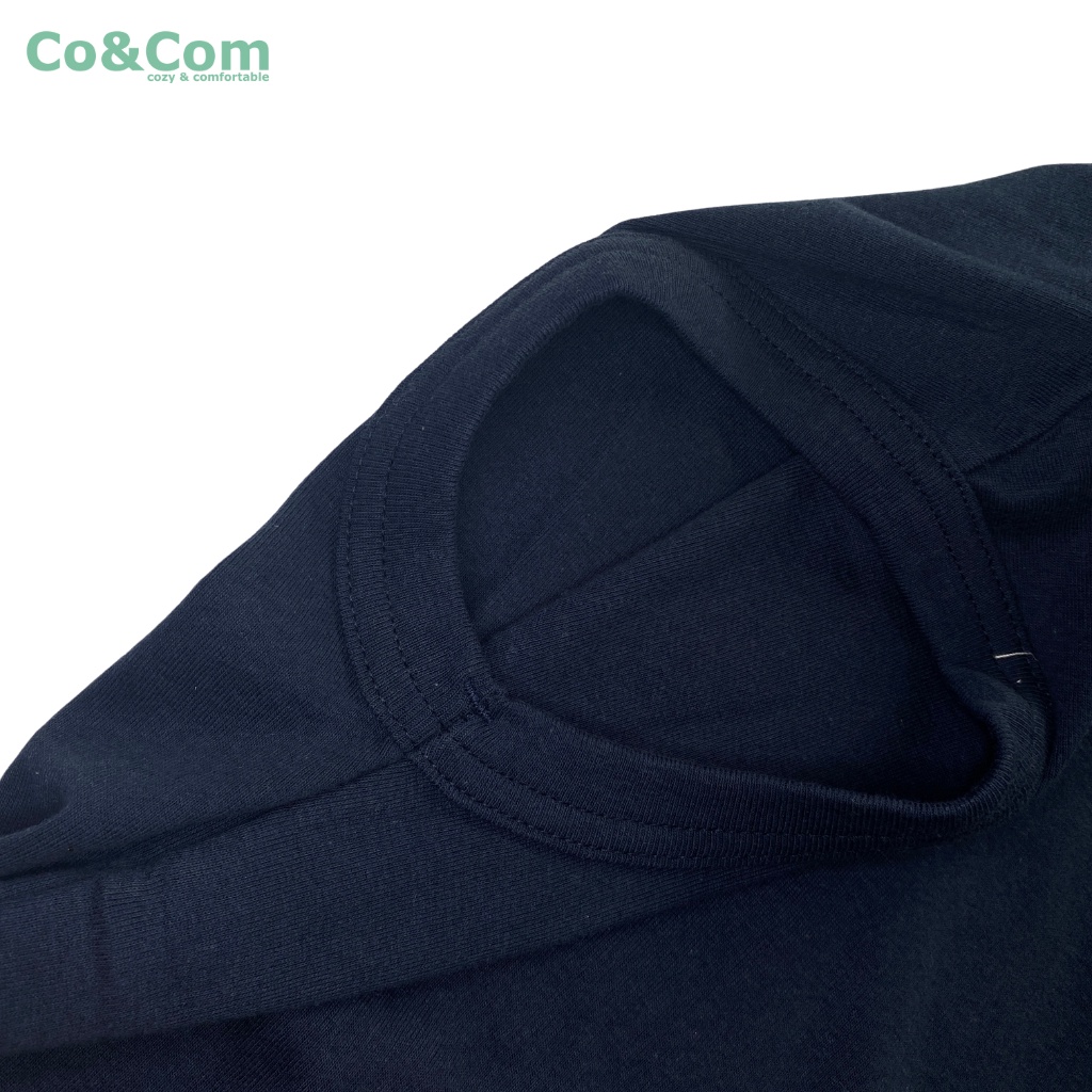 Áo Ba Lỗ Nam Thể Thao Co&amp;Com Chất Cotton Tăm Mềm Mịn, Thấm Hút Mồ Hôi, Co Giãn Thoải Mái AMO0129