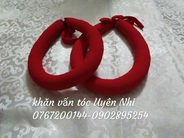 Mấn cách tân tròn gấm hàng đặt