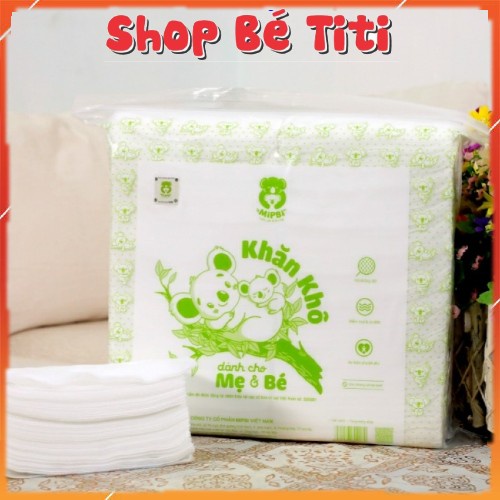 Khăn khô đa năng MIPBI 600gr cao cấp an toàn cho bé Khăn vải khô đa năng Mon' Love 600gr - Shop Bé TiTi