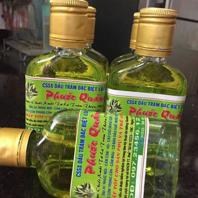 Dầu tràm  100 ml (hàng chuẩn nguyên chất)