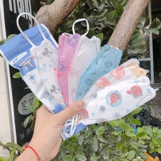 Set 10 cái khẩu trang KF94 trẻ em người lớn