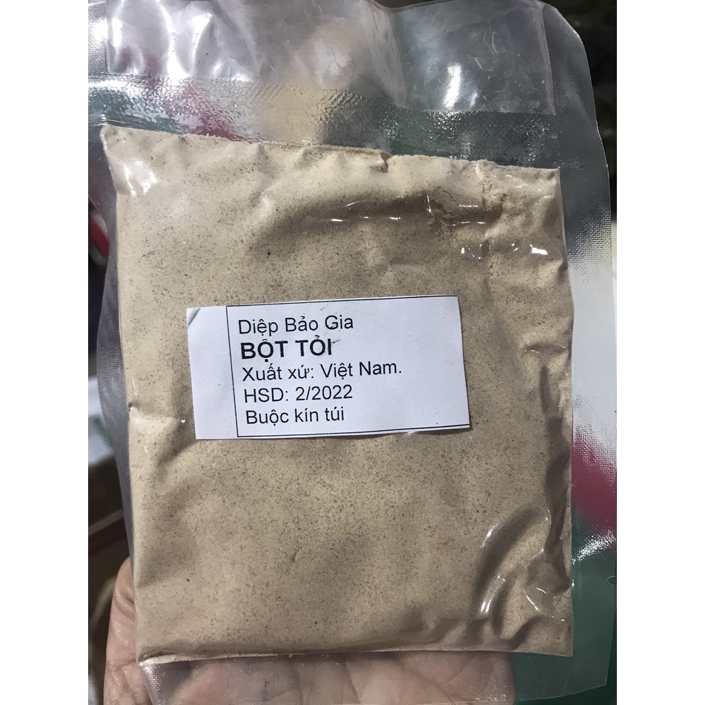 Bột tỏi nguyên chất 100g