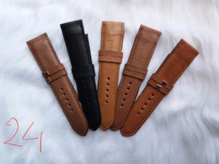Dây đồng hồ da bò Volare size lớn