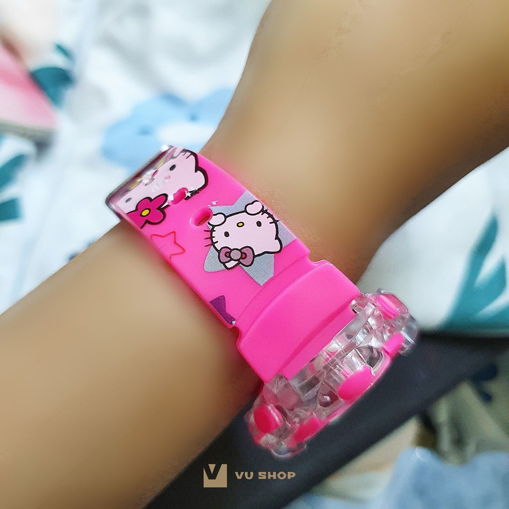 ĐỒNG HỒ TRẺ EM - ĐÈN LED ĐỔI MÀU, CÓ NHẠC (Nhiều màu) | BigBuy360 - bigbuy360.vn