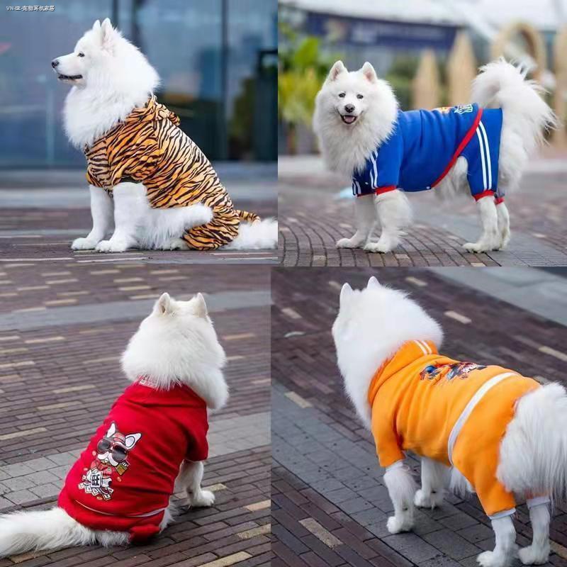 áo 4 chân cho chó áo chó phốc áo cho chó lớnQuần áo con chó lớn quần áo mùa thu và mùa đông
