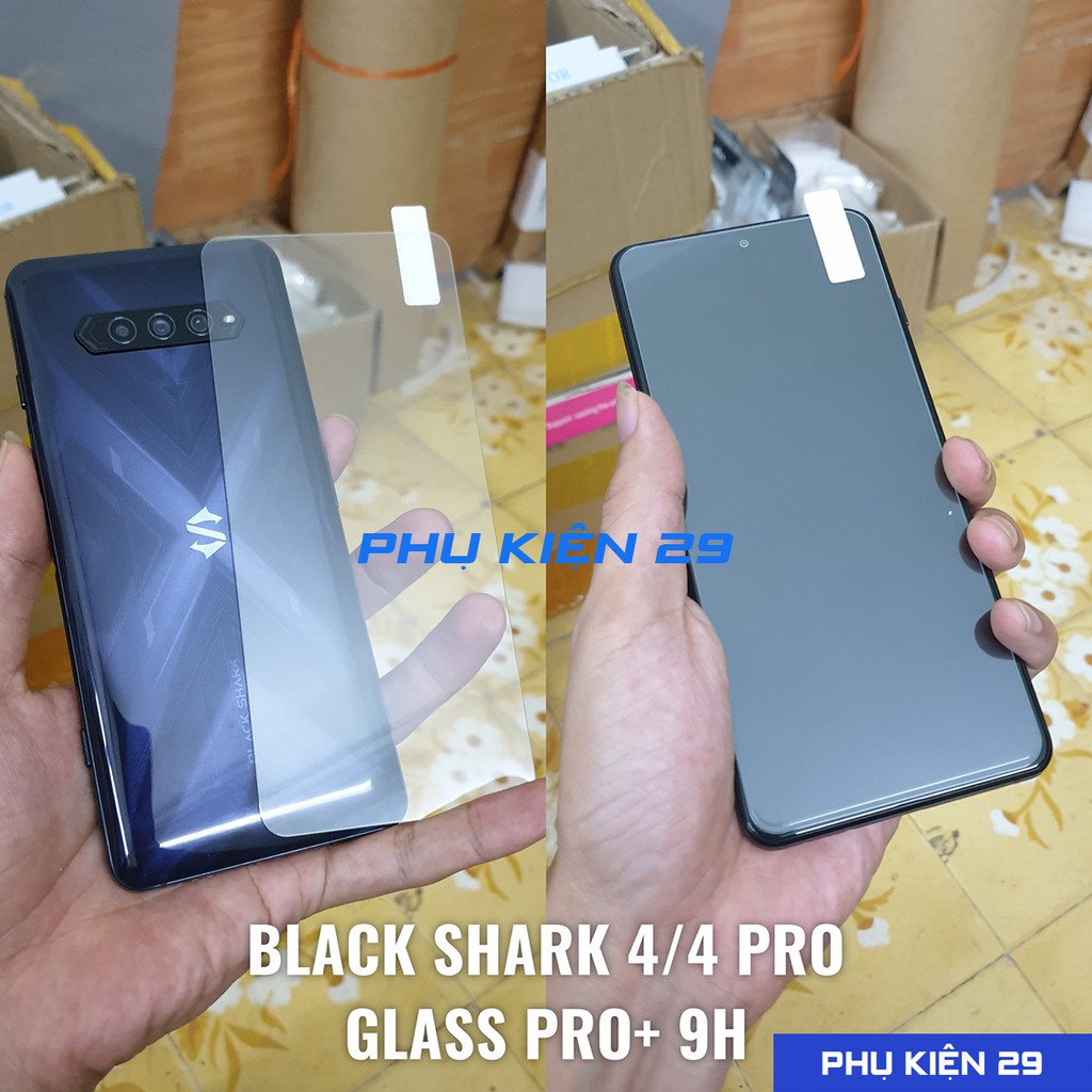 [Xiaomi Black Shark 3/ 3 Pro/ 4 / 4 Pro] Kính cường lực bảo vệ màn hình Glass Pro+ 9H