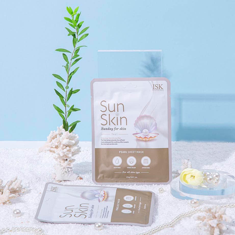 [Mua 10 tặng 1] Mặt Nạ Giấy Sun Skin Hàn Quốc Ngừa Mụn, Sáng Da, Tăng Đàn Hồi, Se Khít Lỗ Chân Lông, Phù Hợp Mọi Loại Da