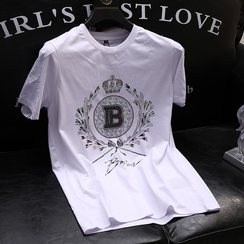 Áo nam tay ngắn cổ tròn in hình trẻ trung