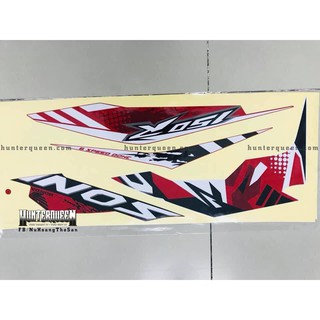Tem uv ép nhiệt cao cấp, SONIC, ĐỎ ĐEN