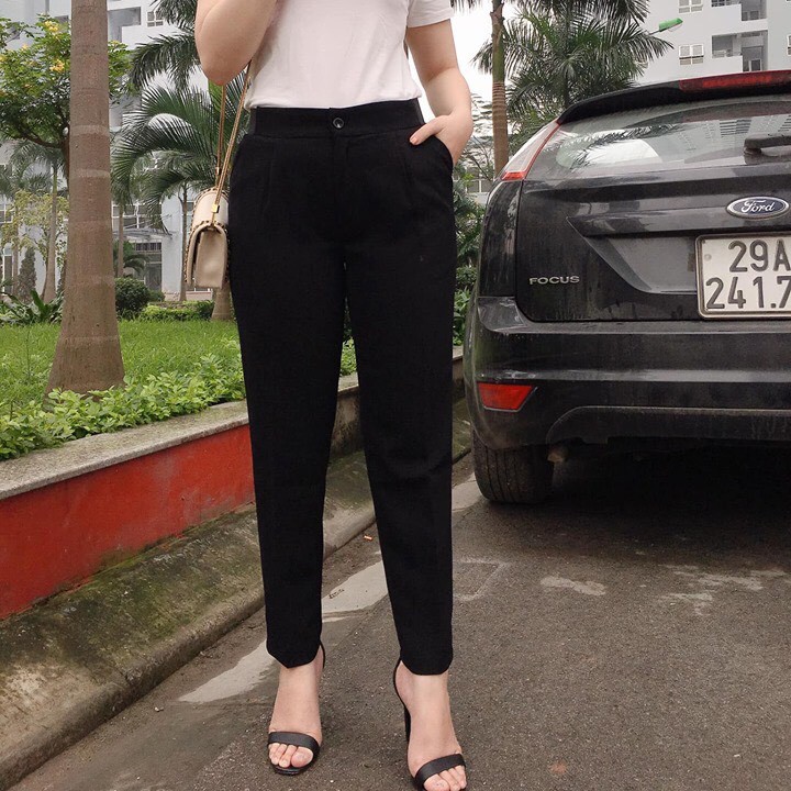 Quần baggy nửa chun sau hàng loại 1