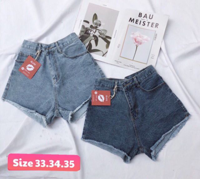 Quần Sort Jean Bigsize Xanh Đậm/ Nhạt Bán Quanh Năm Siêu Xinh | BigBuy360 - bigbuy360.vn