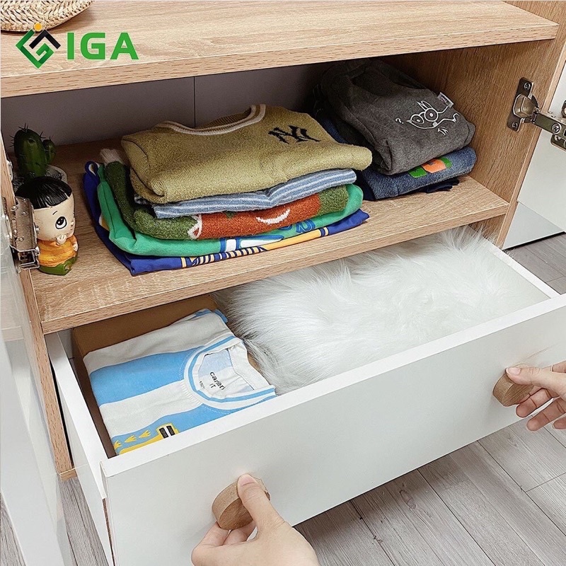 Tủ quần áo gấu cho bé dễ thương giá rẻ, hình bear shelf  thương hiệu IGA - GP123