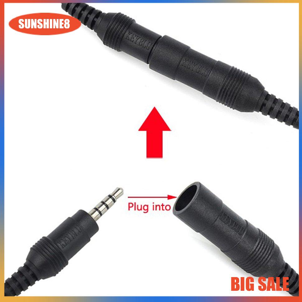 【SUN】Upgrade Finger PTT Motorcycle Helmet Headset MIC for KENWOOD TYT BAOFENG