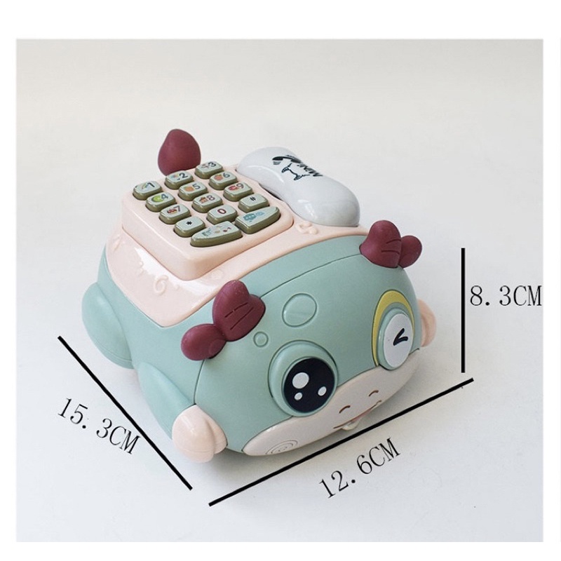 ĐỒ CHƠI ĐIỆN THOẠI Ô TÔ HOẠT HÌNH CHO BÉ - M5691