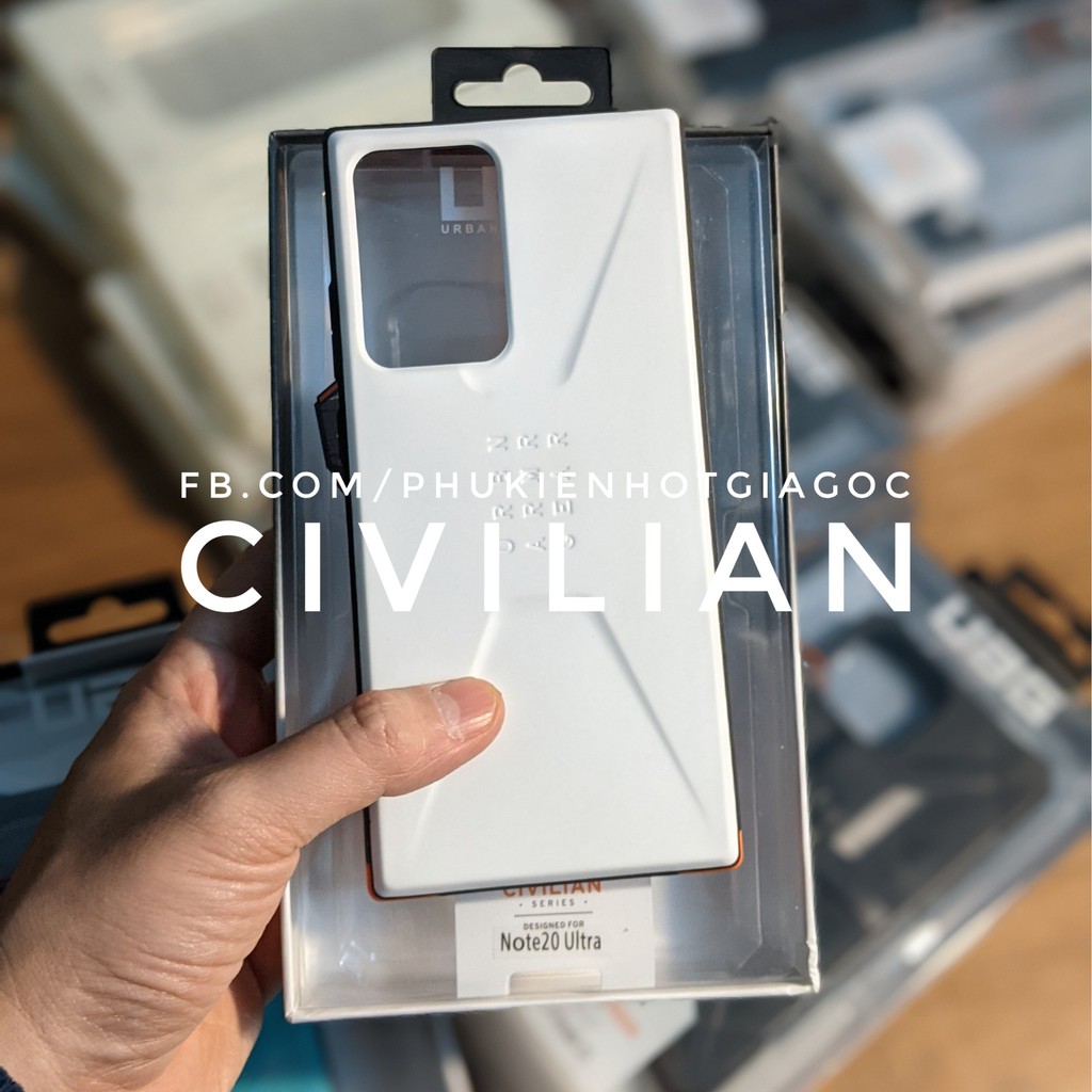 (SẵnVN) Note 20 Ultra- Ốp lưng chống sốc UAG Civilian , Plyo , Plasma , Monarch cho Samsung Galaxy Note 20 Ultra