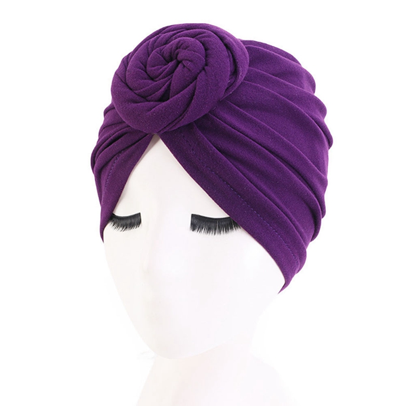 Khăn turban đội đầu chất liệu cotton