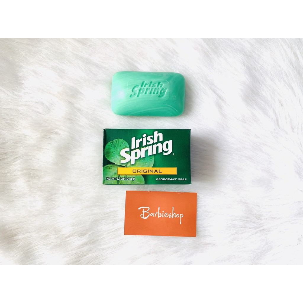 Xà Bông Cục Diệt Khuẩn Irish Spring Deodorant Soap Original 106g + Soap Rửa Mặt Simple Antibacterial Soap 125gr