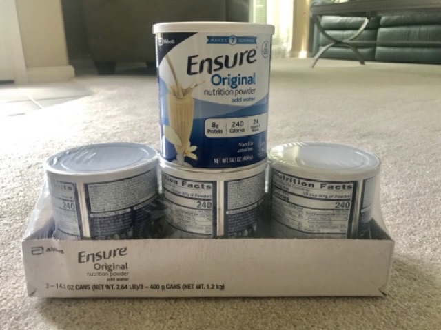 SỮA ENSURE MỸ hộp 400gr - hàng chuẩn đủ bill
