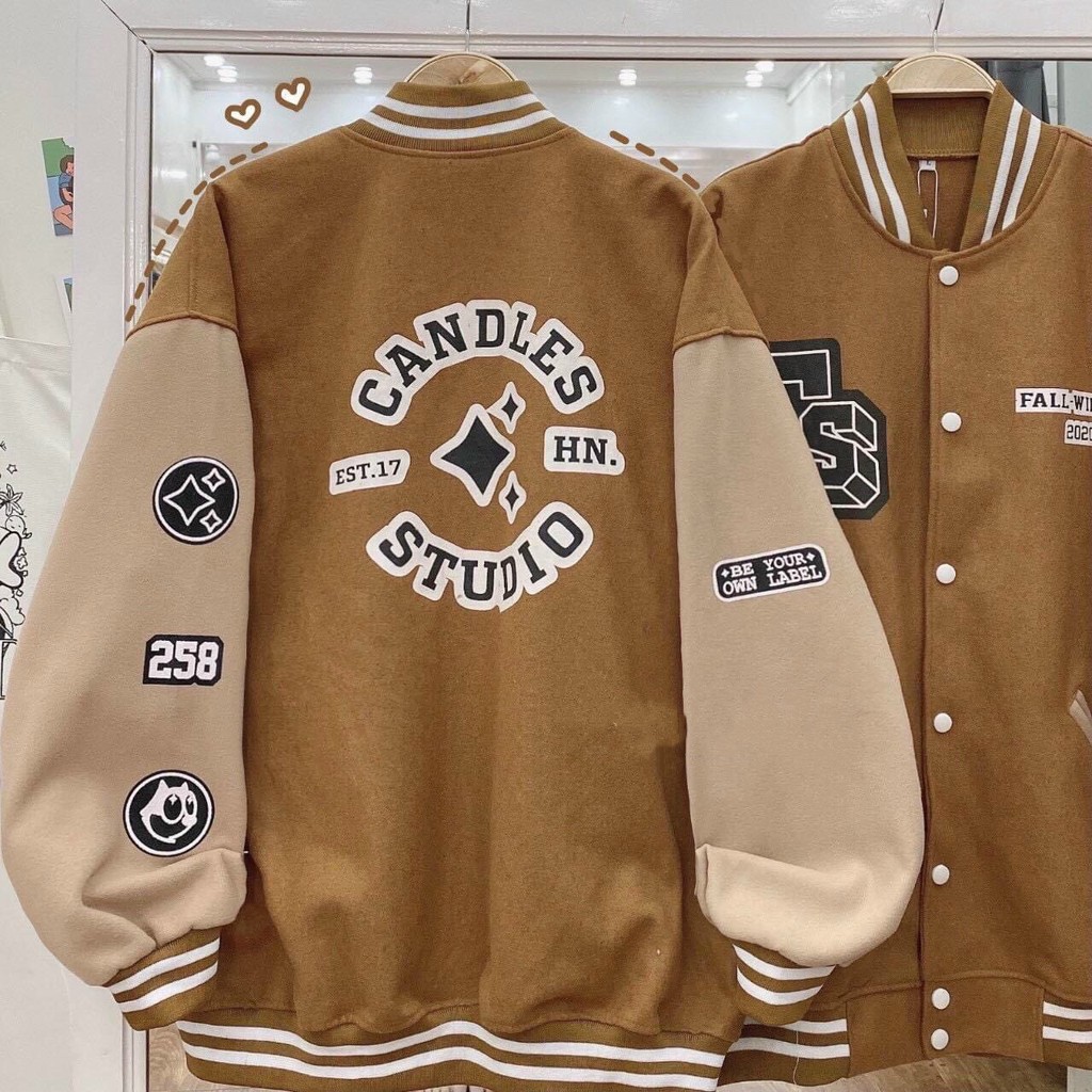 Áo Khoác BOMBER CS Tay Dài Form Rộng Ulzzang KUN❤️/Nam nữ unisex | BigBuy360 - bigbuy360.vn