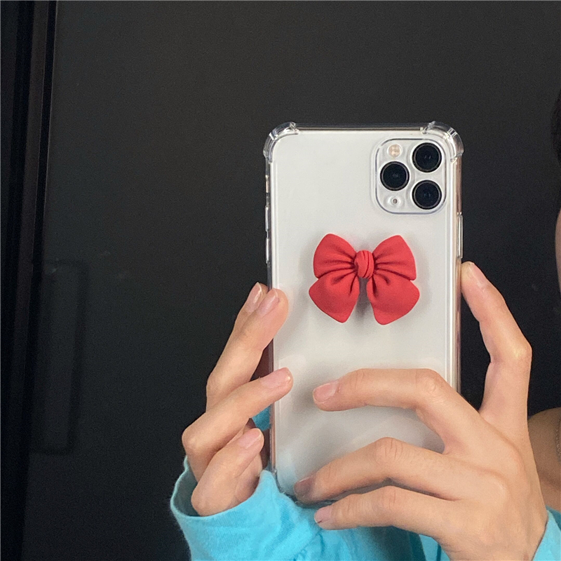 Ốp Điện Thoại Đính Nơ Xinh Xắn Cho Iphone 11 12 Pro Max Xs Xr Mini 78plus | BigBuy360 - bigbuy360.vn