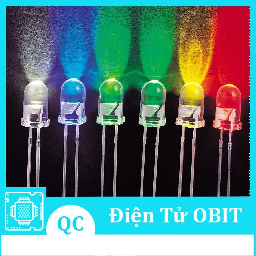 Combo 2 Đèn Led Phát Sáng 7 Màu Siêu Sáng Phi 5mm 2 Chân